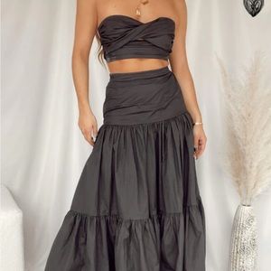 LANE 201 KISS ME AT MIDNIGHT TWO PIECE MAXI